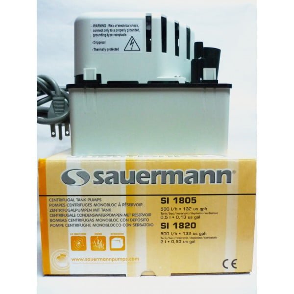 Bomba De Condensado Sauermann SI-1801 (Tanque Alto) - Imagen 2