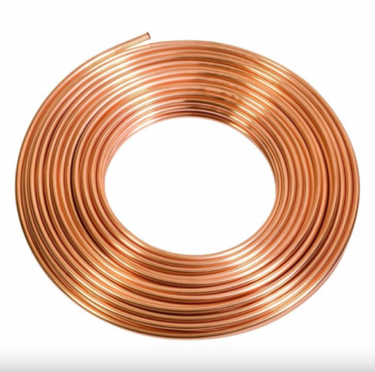 Tubería Flexible de Cobre 12 x 0.60 -15mts